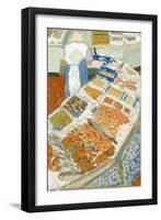 Marche De Poissons, Biarritz, 2001-Delphine D. Garcia-Framed Giclee Print