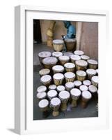 Marche Des Artisans (Artisans Market), Djembe, Bamako, Mali, Africa-Bruno Morandi-Framed Photographic Print