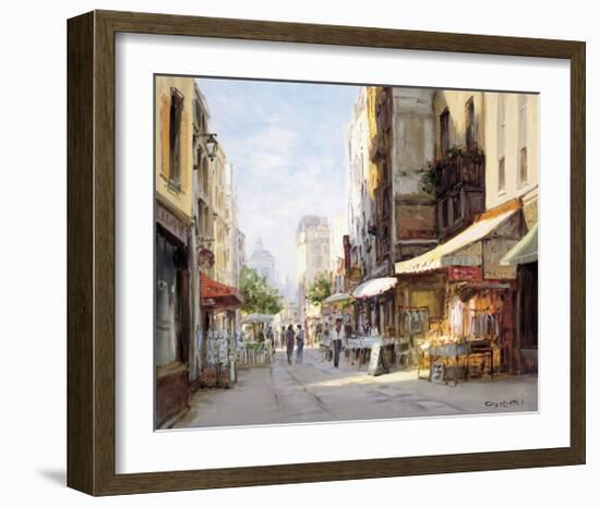 Marche Parisien-George W^ Bates-Framed Giclee Print