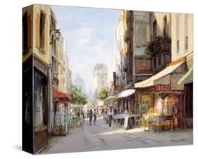 Marche Parisien-George W^ Bates-Stretched Canvas