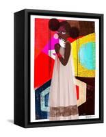 Marché-Erin K. Robinson-Framed Stretched Canvas