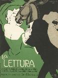 La Lettura Cover-Marchello Dudovich-Framed Giclee Print