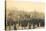 Marchers in St Petersburg, Russian Revolution, 1917-null-Stretched Canvas