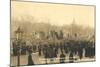 Marchers in St Petersburg, Russian Revolution, 1917-null-Mounted Photographic Print