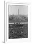 Marchers on the National Mall During the Million Man March, in View Towards the Washington Monument-null-Framed Photo