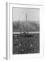 Marchers on the National Mall During the Million Man March, in View Towards the Washington Monument-null-Framed Photo