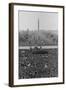 Marchers on the National Mall During the Million Man March, in View Towards the Washington Monument-null-Framed Photo