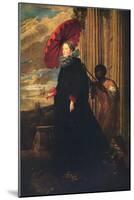 'Marchesa Elena Grimaldi, Wife of Marchese Nicola Cattaneo', c1623-Anthony Van Dyck-Mounted Giclee Print