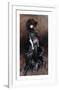 Marchesa Luisa Casati, with a Greyhound-Giovanni Boldini-Framed Premium Giclee Print