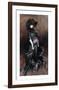 Marchesa Luisa Casati, with a Greyhound-Giovanni Boldini-Framed Premium Giclee Print