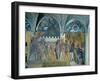 Marchese Ludovico Gonzaga III, His Wife Barbara of Brandenburg, Their Children-Andrea Mantegna-Framed Giclee Print