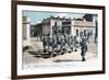 Marching Band, French Foreign Legion, C1910-null-Framed Giclee Print