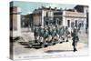 Marching Band, French Foreign Legion, C1910-null-Stretched Canvas