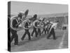 Marching Band Going Through Their Routines During Bands of America-Alfred Eisenstaedt-Stretched Canvas