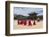 Marching Band in Bright Traditional Dress, South Korea-Eleanor Scriven-Framed Photographic Print