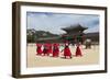 Marching Band in Bright Traditional Dress, South Korea-Eleanor Scriven-Framed Photographic Print