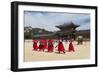 Marching Band in Bright Traditional Dress, South Korea-Eleanor Scriven-Framed Photographic Print