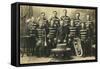 Marching Band Photo-null-Framed Stretched Canvas