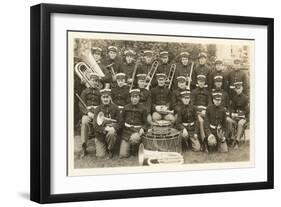 Marching Band-null-Framed Art Print