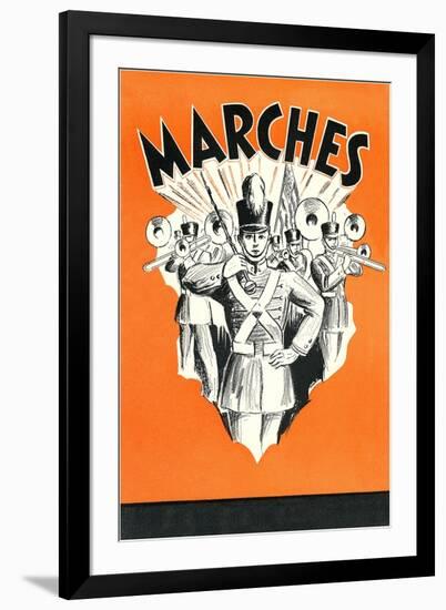 Marching Band-null-Framed Giclee Print