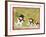 Marching Snowmen-Beverly Johnston-Framed Giclee Print