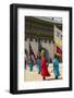 Marching with Flags at Gwanghwamun Gate, South Korea-Eleanor Scriven-Framed Photographic Print