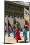 Marching with Flags at Gwanghwamun Gate, South Korea-Eleanor Scriven-Mounted Photographic Print