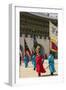 Marching with Flags at Gwanghwamun Gate, South Korea-Eleanor Scriven-Framed Photographic Print