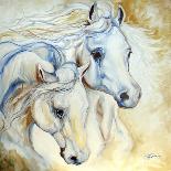 Blue Thunder War Pony-Marcia Baldwin-Art Print