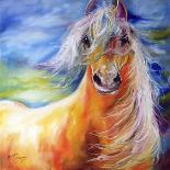 Blue Thunder War Pony-Marcia Baldwin-Art Print