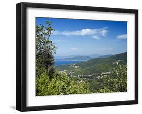 Marciana Marina and Procchio, Isola D'Elba, Elba, Tuscany, Italy-Nico Tondini-Framed Premium Photographic Print