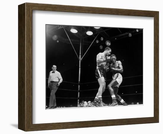 Marciano and Robinson, 1954-null-Framed Giclee Print