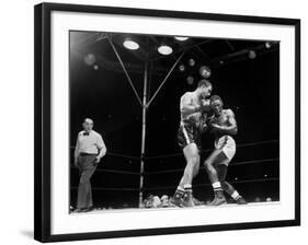 Marciano and Robinson, 1954-null-Framed Giclee Print