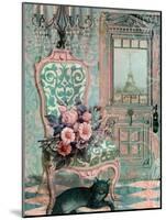 Marcie in Paris-Mindy Sommers-Mounted Giclee Print