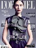 L'Officiel, March 2012 - Siri Tollerod-Marcin Tyszka-Framed Art Print