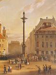 The Old Square-Marcin Zaleski-Stretched Canvas