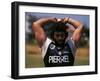 Marco Bucci Is Training Prior To the Los Angeles Olympic Games-null-Framed Photographic Print