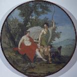 Venus and Adonis-Marco Capizucchi-Framed Giclee Print