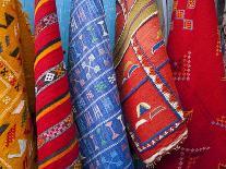 Carpets, Chefchaouen, Morocco, North Africa, Africa-Marco Cristofori-Photographic Print