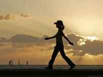 Sunset Sail, Honolulu, Hawaii-Marco Garcia-Laminated Photographic Print