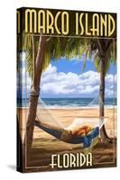 Marco Island, Florida - Hammock Scene-Lantern Press-Stretched Canvas