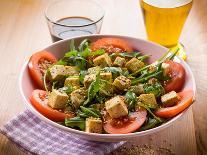 Salad with Tofu Tomatoes Arugula and Sesame Seeds-Marco Mayer-Photographic Print