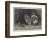 Marco on Hm the Queen's Breakfast-Table-Charles Burton Barber-Framed Giclee Print