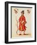 Marco Polo (1254-1324) Dressed in Tartar Costume-Jan van Grevenbroeck-Framed Giclee Print