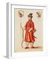 Marco Polo (1254-1324) Dressed in Tartar Costume-Jan van Grevenbroeck-Framed Giclee Print