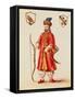 Marco Polo (1254-1324) Dressed in Tartar Costume-Jan van Grevenbroeck-Framed Stretched Canvas