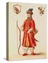 Marco Polo (1254-1324) Dressed in Tartar Costume-Jan van Grevenbroeck-Stretched Canvas