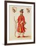 Marco Polo (1254-1324) Dressed in Tartar Costume-Jan van Grevenbroeck-Framed Giclee Print