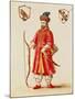 Marco Polo (1254-1324) Dressed in Tartar Costume-Jan van Grevenbroeck-Mounted Giclee Print