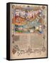 Marco Polo departs from Venice for China, from Travels of Marco Polo. Ca. 1333-40-null-Framed Stretched Canvas